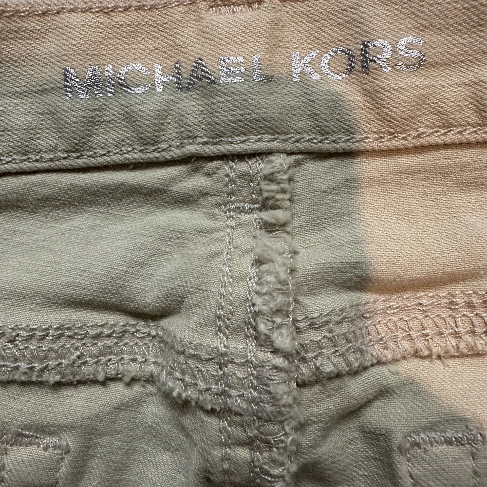 Beige Casual Pants